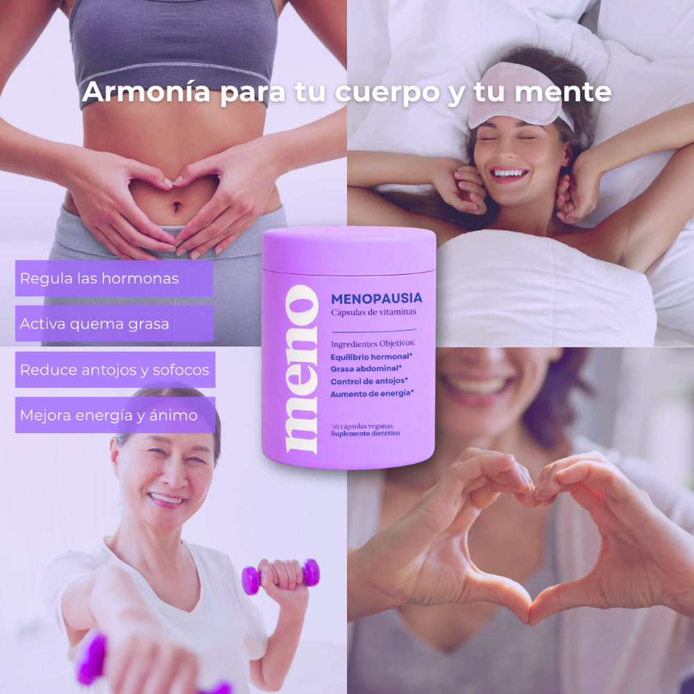 MENO vitaminas para la menopausia