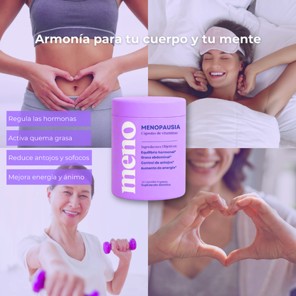 MENO vitaminas para la menopausia
