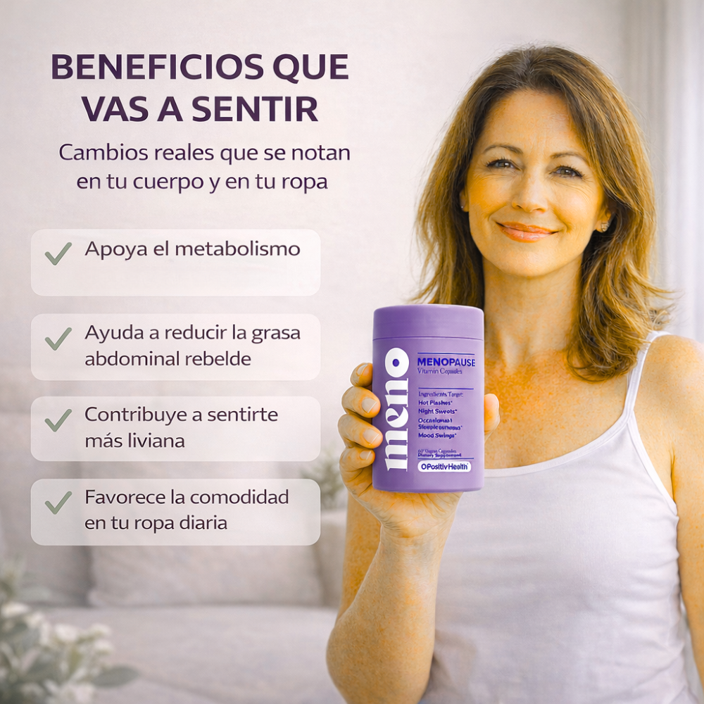 MENO vitaminas para la menopausia
